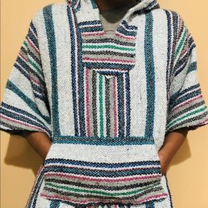 Baja poncho hoodie